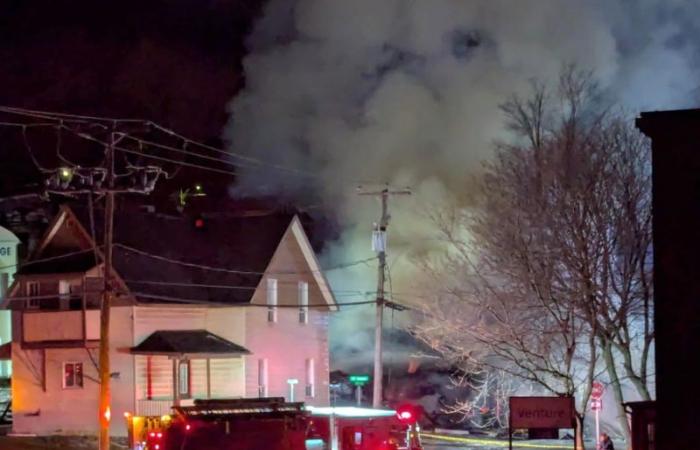 Grave incendio sulla 120esima strada a St-Georges de Beauce