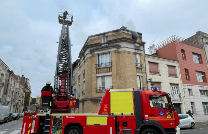 Incendio in un appartamento nel centro di Orléans, ferito un occupante