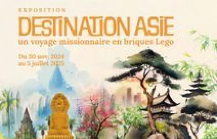 Destinazione Asia, un viaggio missionario in mattoncini LEGO – M128 – Missions Etrangères de Paris – Paris, 75007