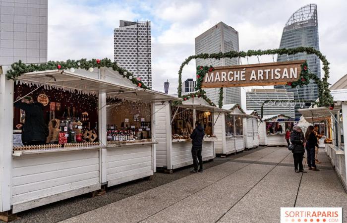 Il gigantesco mercatino di Natale La Défense è aperto! Attività festive e pista di pattinaggio in programma