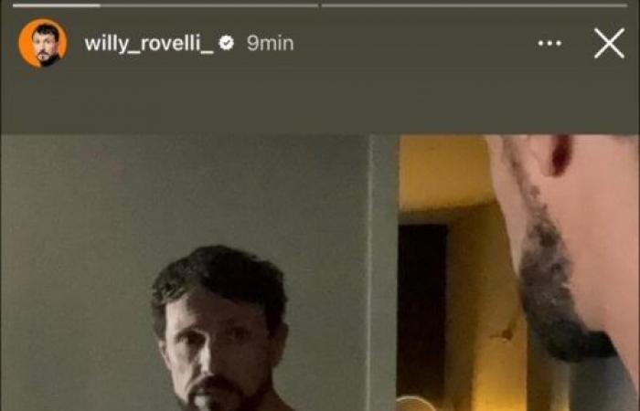 “Sono confuso da te”, Willy Rovelli appare a torso nudo e la sua muscolatura è strepitosa, Olivier Minne farà meglio a stare attento