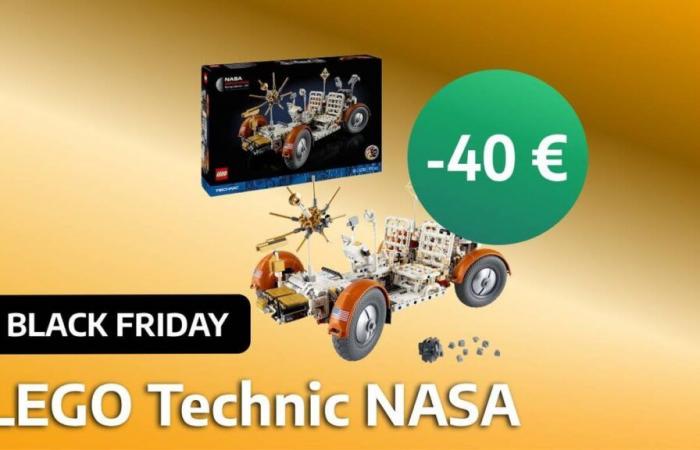 Questo veicolo per l’esplorazione lunare della NASA LEGO Technic è in offerta durante il mese del Black Friday!