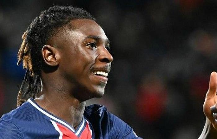 Moïse Kean dichiara il suo amore per il PSG