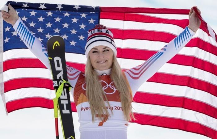 La sciatrice Lindsey Vonn, 40 anni, va in pensione 6 anni dopo le ultime Olimpiadi