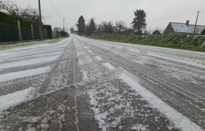 Gelo, ghiaccio nero e perfino i primi fiocchi, il clima invernale si profila nell'Orne