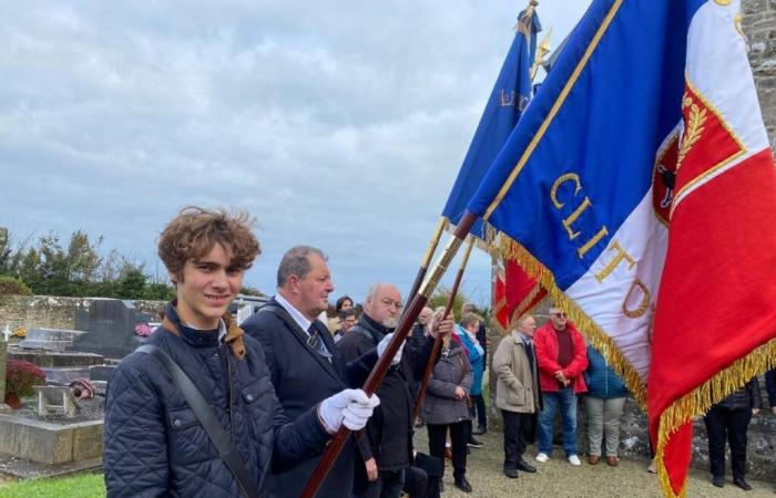 A 16 anni, Louis divenne alfiere dei veterani del Cotentin