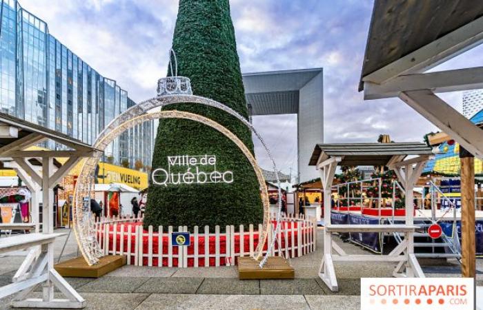 Il gigantesco mercatino di Natale La Défense è aperto! Attività festive e pista di pattinaggio in programma