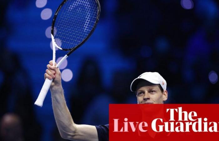 Jannik Sinner contro Casper Ruud: semifinale di tennis delle ATP Finals – live | Finali ATP