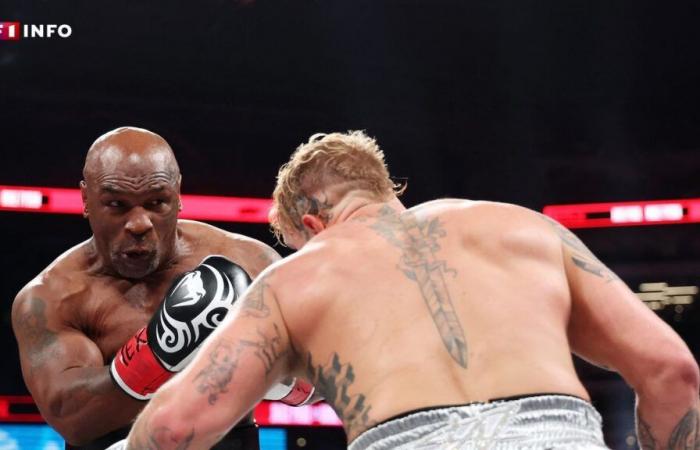 Di nuovo sul ring a 58 anni, il pugile Mike Tyson perde contro lo YouTuber Jake Paul