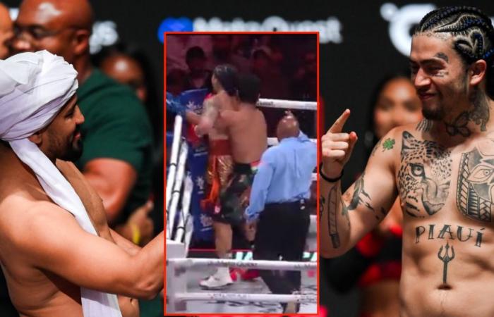 La star dei social media Whindersson Nunes “violata” da Neeraj Goyat nel bizzarro momento undercard di Jake Paul contro Mike Tyson