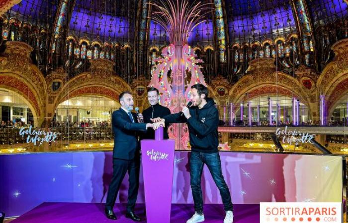 Le vetrine e l’albero di Natale delle Galeries Lafayette 2024