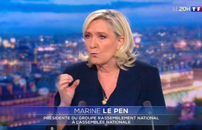 “Si richiede la mia morte politica”, denuncia Marine Le Pen su TF1