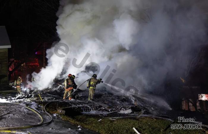 INCENDIO A ST-GEORGES – La SQ conferma il ritrovamento di un corpo tra le macerie.