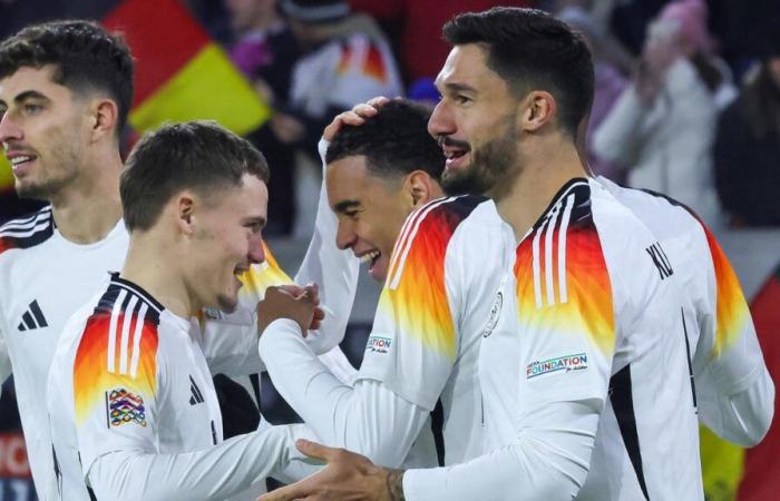 Squadra DFB nella critica individuale: Musiala e Wirtz girano senza peso