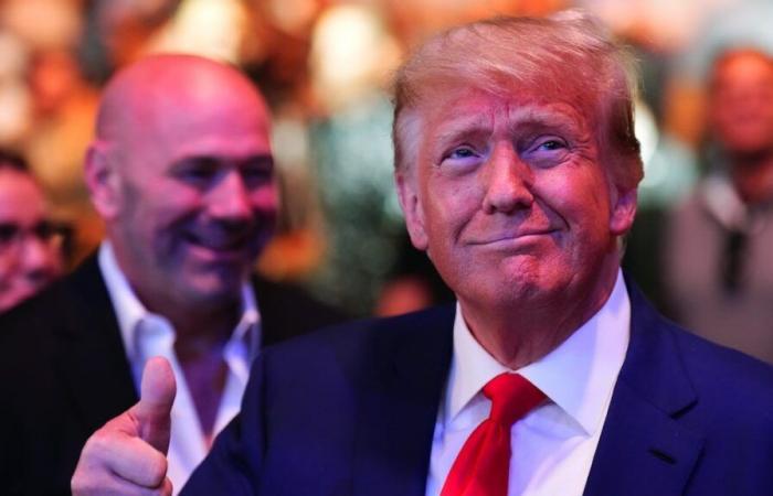 Donald Trump dovrebbe fare un'apparizione nell'UFC al Madison Square Garden