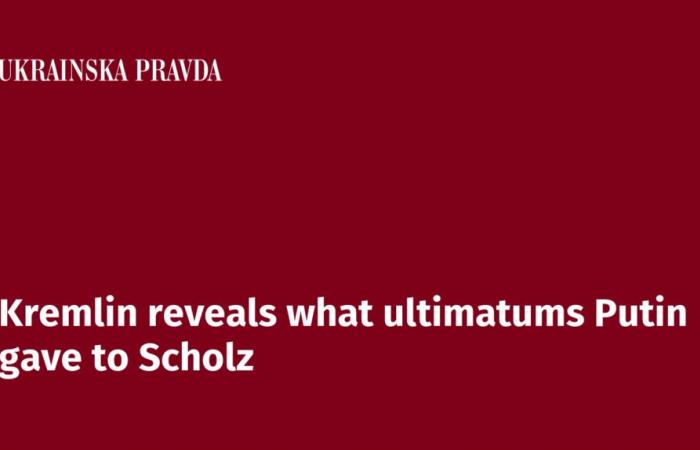 Il Cremlino rivela quali ultimatum Putin ha dato a Scholz