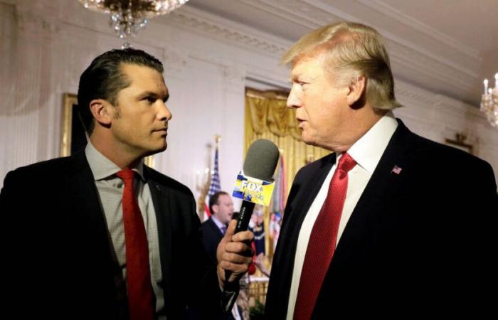 Il team di Trump esamina la nomina della difesa di Pete Hegseth dopo che è stata rivelata l'accusa di violenza sessuale contro di lui