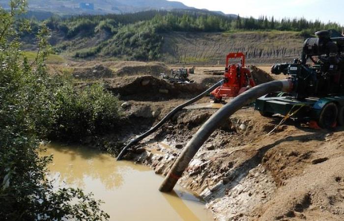 Mercurio rilevato a valle della miniera d’oro Eagle, Yukon | Il crollo della Eagle Mine nello Yukon