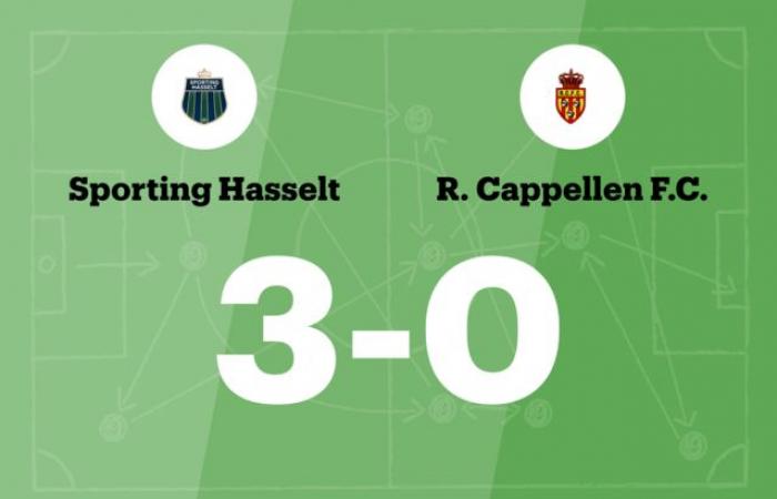 Lo Sporting Hasselt registra una vittoria convincente contro il Cappellen FC (Hasselt)