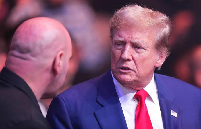 Donald Trump arriva all’UFC 309 in MSG; la folla esulta per il presidente eletto settimane dopo la storica manifestazione