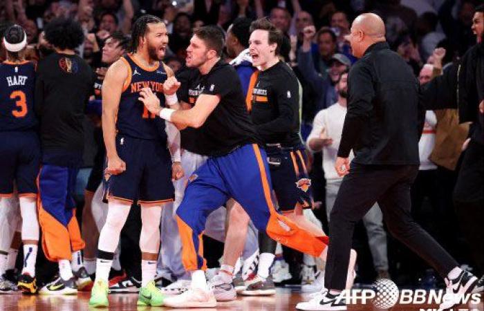 I New York Knicks della National Basketball Association (NBA) hanno catturato un vicino rivale.New Yo..