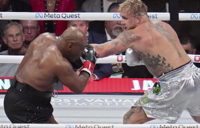 Jake Paul sconfigge Mike Tyson tra i fischi del pubblico