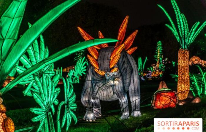 Giurassico in fase di illuminazione: il festival delle luci 2024-2025 al Jardin des Plantes – foto