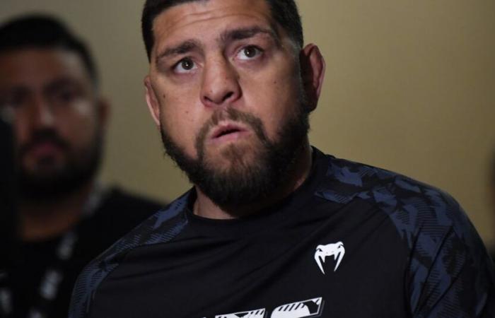 Nick Diaz fuori (di nuovo), Themba Gorimbo (alias The Rock's Favorite Fighter) interviene con breve preavviso | UFC310