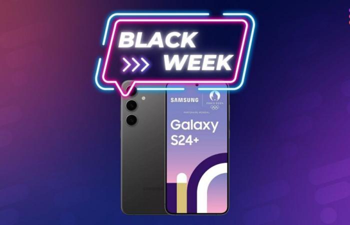 L'eccellente Galaxy S24+, fascia alta di casa Samsung, beneficia di uno sconto di 320€ per il Black Friday