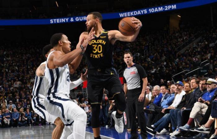 Punteggi della Emirates NBA Cup: Steph Curry guida i Warriors oltre i Grizzlies