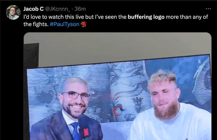 Gli spettatori di Mike Tyson e Jake Paul si arrabbiano per i problemi di buffering di Netflix