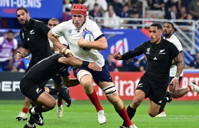 Thibaud Flament e il gruppetto di imbattuti contro gli All Blacks