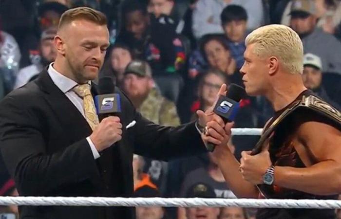 Cody Rhodes chiama Kevin Owens a WWE SmackDown, Owens viene trattato internamente