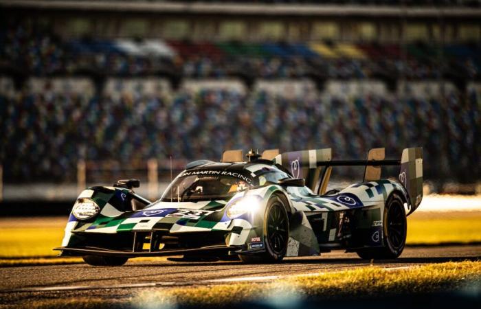 L’Aston Martin Valkyrie LMH lascia il segno a Daytona