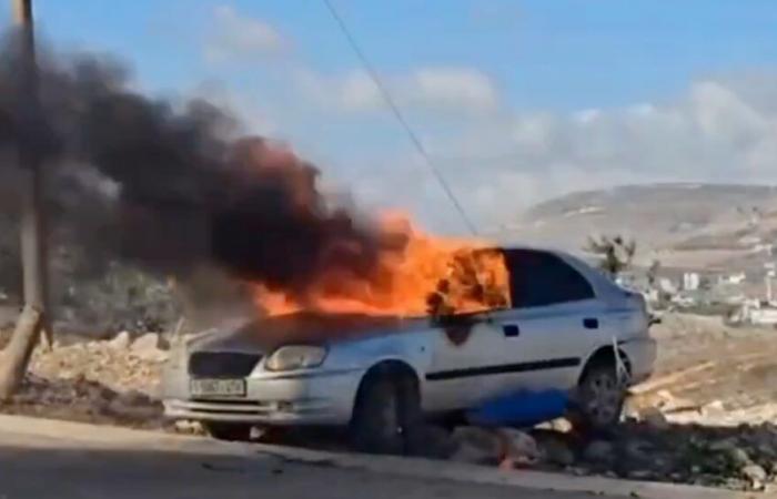 Coloni mascherati provocano un incendio doloso in Cisgiordania – esercito