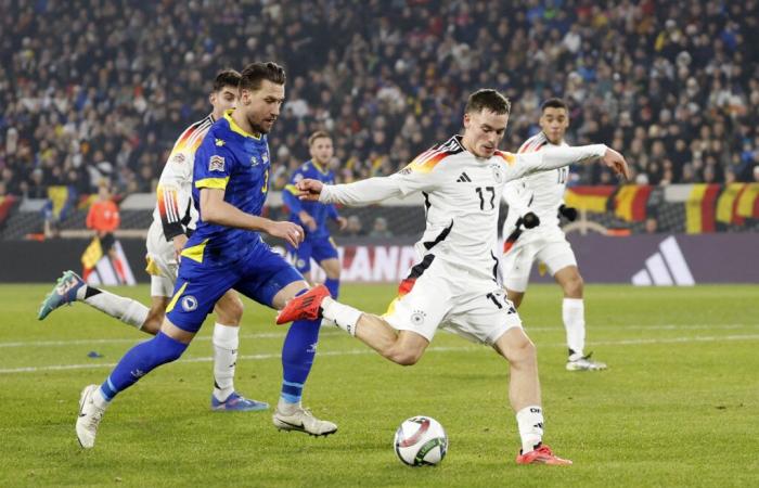 European Nations League: la Germania batte 7-0 la Bosnia