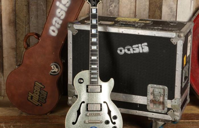 Oasis: una chitarra di Noel Gallagher venduta per più di 250.000 franchi