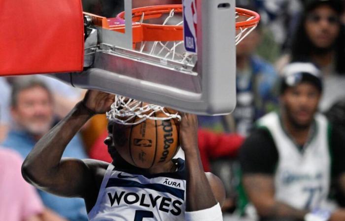 La schiacciata assurda di Anthony Edwards è diventata virale nel gioco Timberwolves-Kings