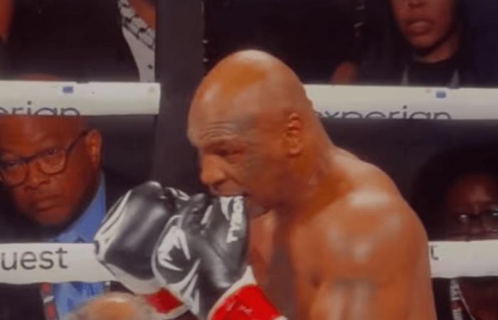 Mike Tyson spiega a Jake Paul di essersi morso i guanti dopo aver perso un incontro di boxe