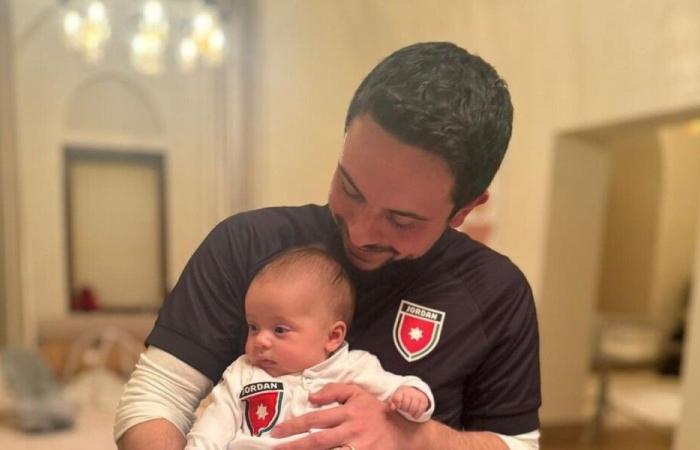 Iman dalla Giordania, adorabile tifosa di calcio come papà!