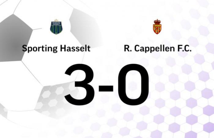 Sporting Hasselt troppo forte per Cappellen FC (Kapellen)