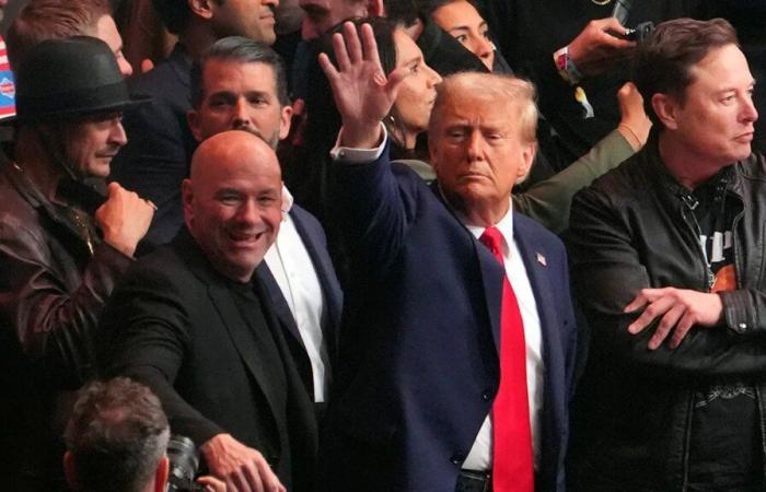 La presidenza Trump è “positiva per il mondo”, afferma il presidente dell'UFC Dana White