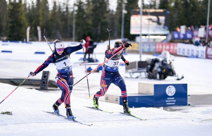 Biathlon | Sjusjøen: nonostante uno spavento all'ultimo tiro, Ingrid Landmark Tandrevold vince la mass start davanti a Maren Kirkeeide e Dorothea Wierer | rivista nordica | N. 1 Biathlon