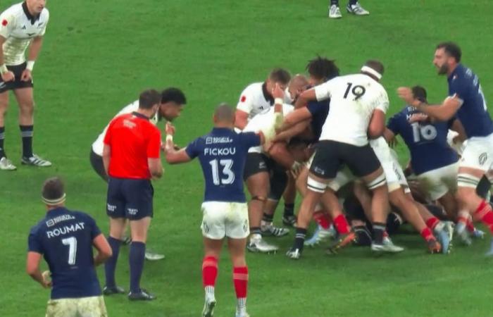 il XV di Francia vinse contro gli All Blacks