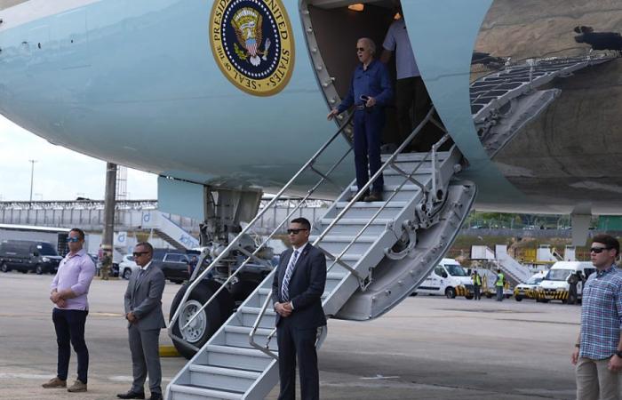 Joe Biden arriva a Manaus per la storica visita in Amazzonia