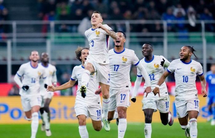 Società delle Nazioni: gli Azzurri battono l'Italia (3-1) e finiscono primi nel proprio girone