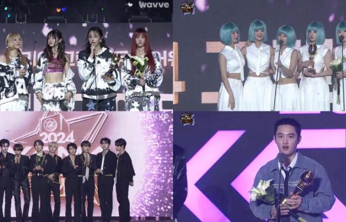 I vincitori del primo giorno dei Korea Grand Music Awards 2024 – K-GEN