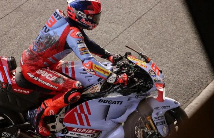 MotoGP, Barcellona J3, Marc Marquez (Ducati/2): “congratulazioni a Jorge Martin, alla sua famiglia e al suo team. Deve divertirsi. Il primo titolo è il più bello ed è speciale”