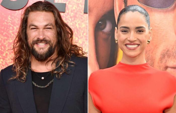 Jason Momoa e la fidanzata Adria Arjona si scambiano emoji con il cuore e si chiamano “Mi Amor” su Instagram