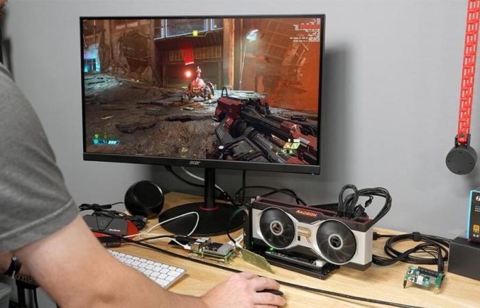 Raspberry Pi 5 va oltre i giochi retrò eseguendo Doom Eternal in 4K con una GPU AMD